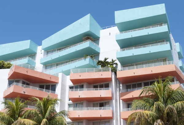 Miami Beach Architektur Lizenzfreies Bild Bildagentur