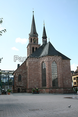 Alexanderkirche In Zweibr Cken Deutschland Lizenzfreies Bild