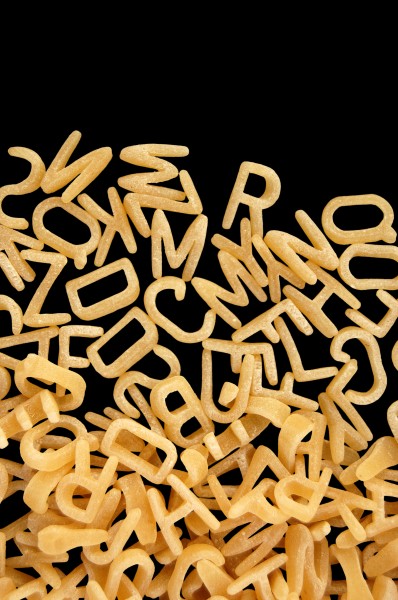 Alphabet Pasta Stockfoto 2315073 Bildagentur Panthermedia