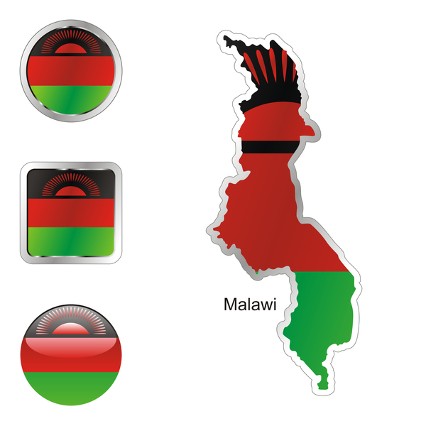 malawi karte und internet tasten