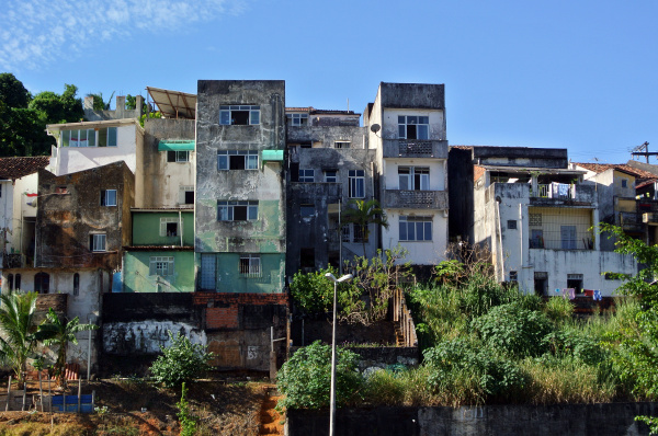 Favela In Salvador Da Bahia Stock Photo Bildagentur Panthermedia