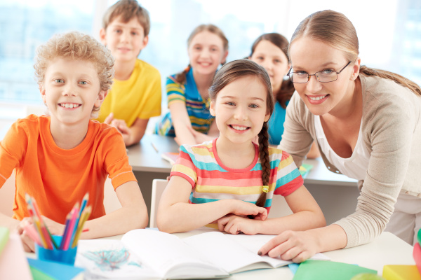 Schüler Und Lehrer Lizenzfreies Foto 9276876 Bildagentur Panthermedia 