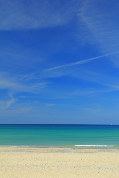 Sandstrand in der Bretagne - Lizenzfreies Foto #13090716 | Bildagentur ...