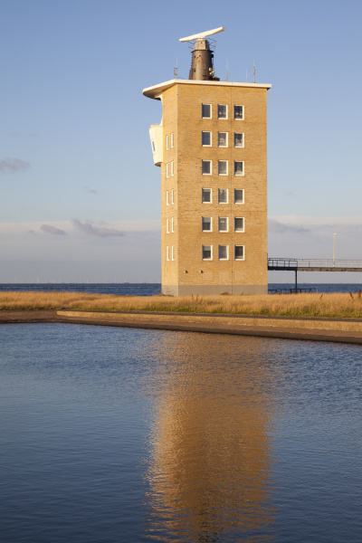 deutschland niedersachsen cuxhaven radarturm an der