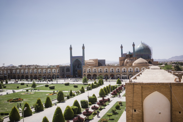 iran isfahan im hinblick auf naqsh