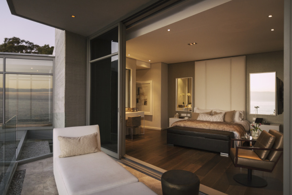 moderne luxus designer schlafzimmer offen balkon