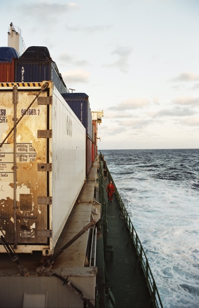 containerschiff mid atlantik