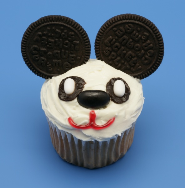 panda baer cupcake