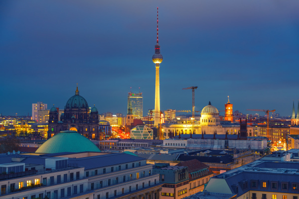 berliner luftaufnahme deutschland