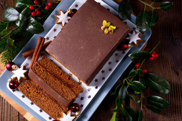 Leckere Schokoladen-Lebkuchen mit - Stockfoto #26069301 | Bildagentur ...