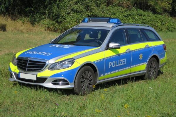 streifenwagen der polizei in deutschland
