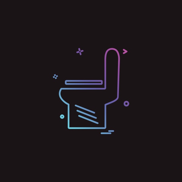 toilettensymbol design vektor