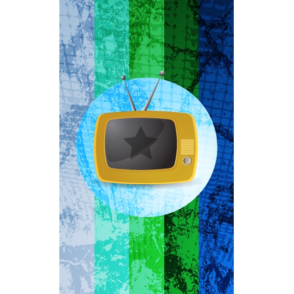 retro tv hintergrund