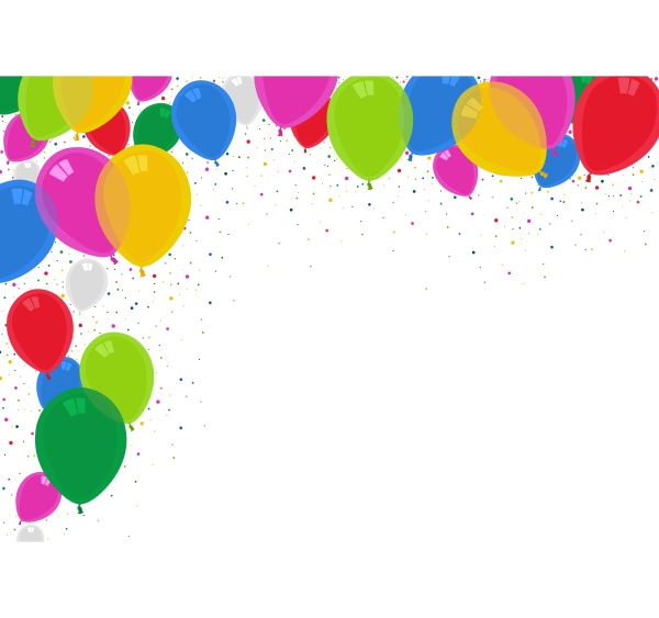 Bunte Party-Ballons Hintergrund - Lizenzfreies Bild - #26826371 ...