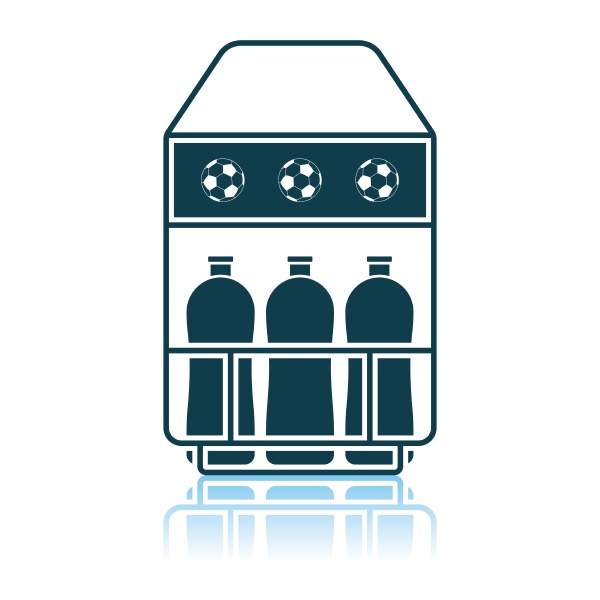 fussball flaschencontainer icon