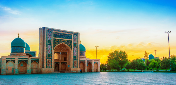 khast imam moschee in taschkent usbekistan