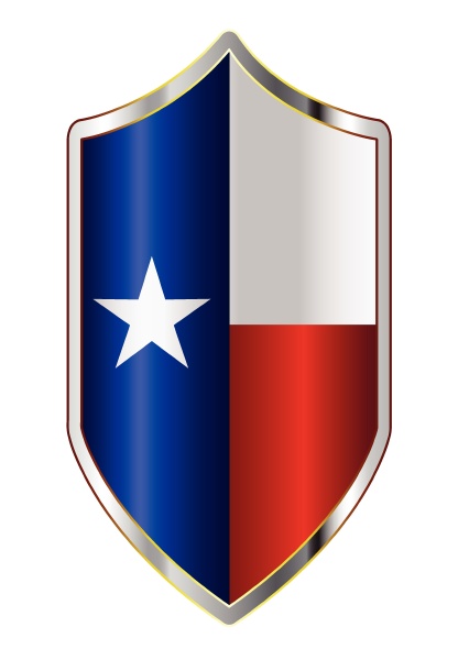 texas state flag auf einem kreuzfahrer