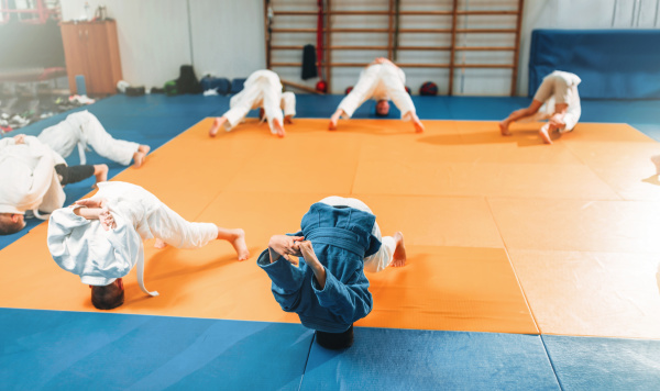 kinder judo kinder ueben kampfkunst in