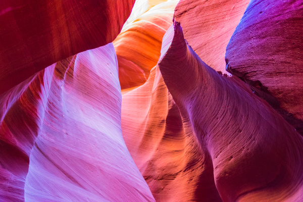 antelope canyon in der navajo reservierung