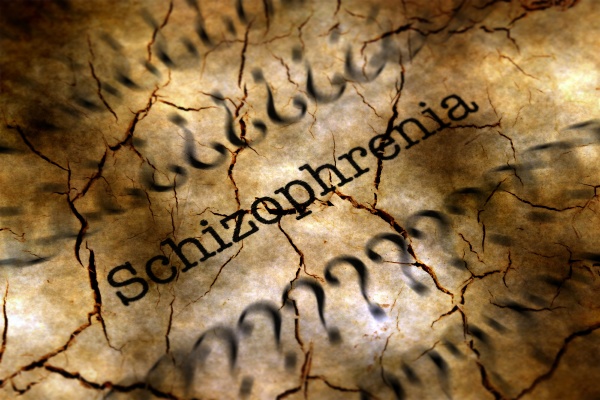 schizophrenie krankheit grunge konzept