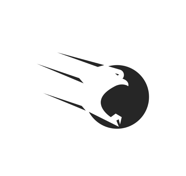 falcon eagle vogel logo vorlage vektor
