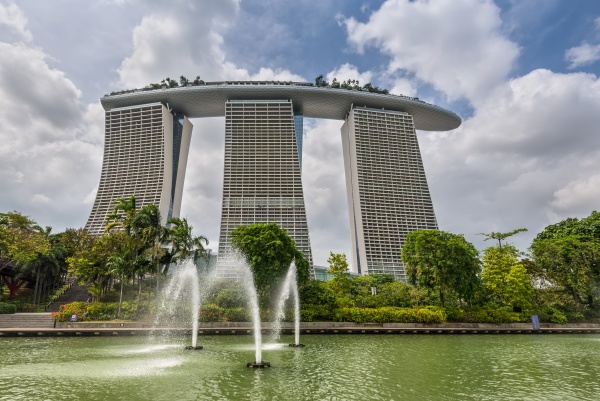 singapur architektur der blick