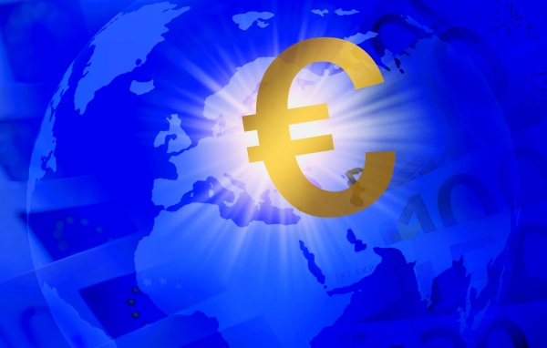 euro symbol rund um den globus