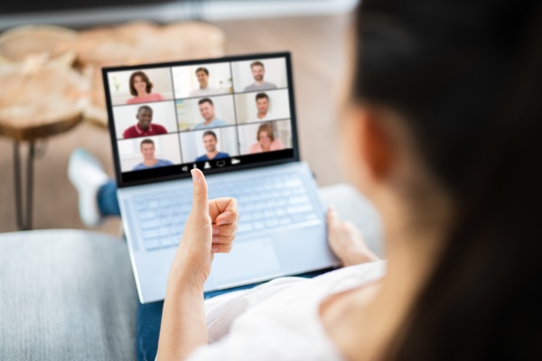 webinar meeting aufruf fuer online videokonferenzen