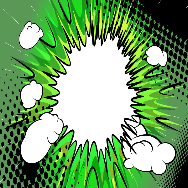 comic hintergrund explosionseffekt