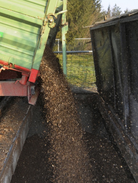 den transport von biomasse brennstoffen