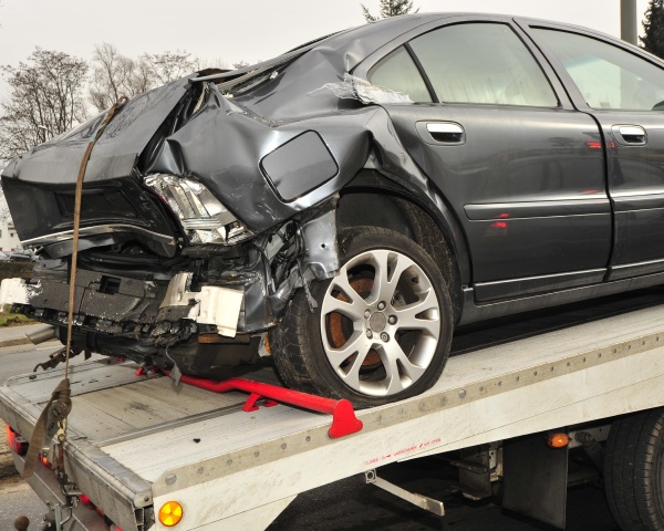 autowrack nach autounfall mit totalschaden