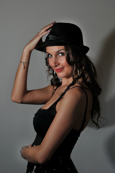 woman, with, hat - 30136655
