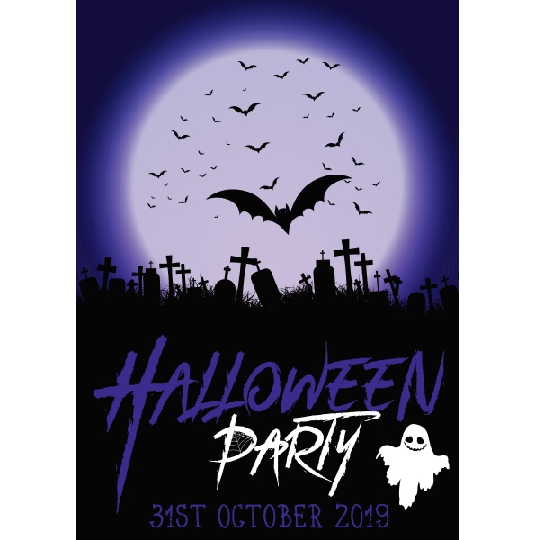 hintergrund fuer halloween party poster 0209