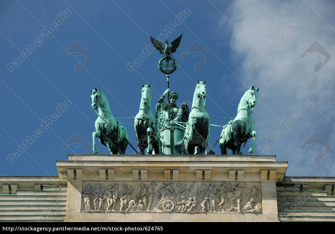 Quadriga Auf Dem Brandenburger Tor - Stockfoto - #624765 | Bildagentur ...