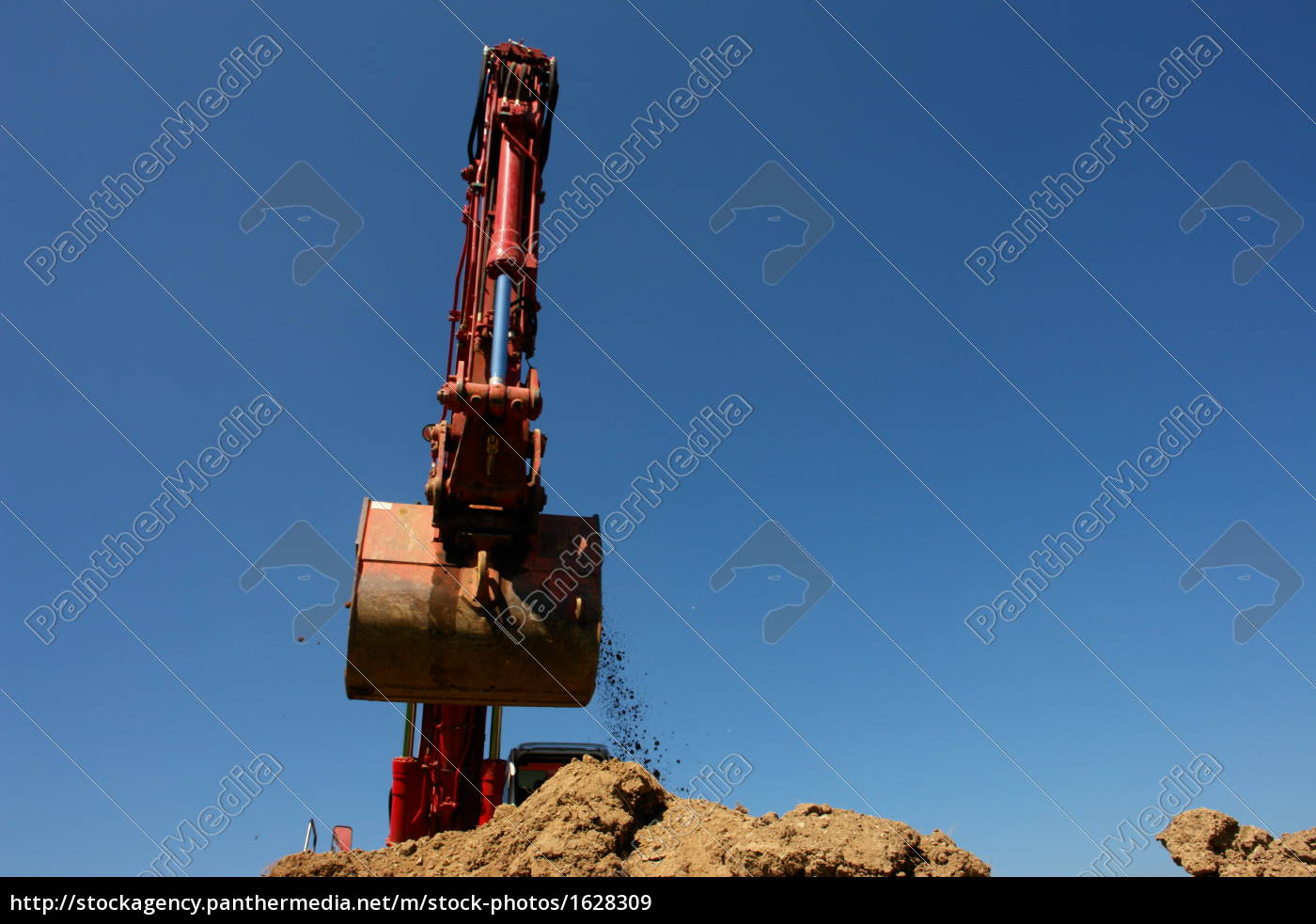 Excavator - Lizenzfreies Bild - #1628309 | Bildagentur PantherMedia