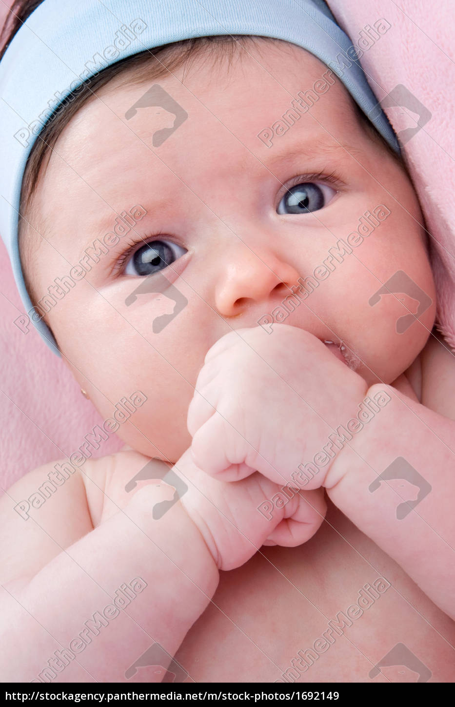 Blauen augen mit baby Blaue Augen: