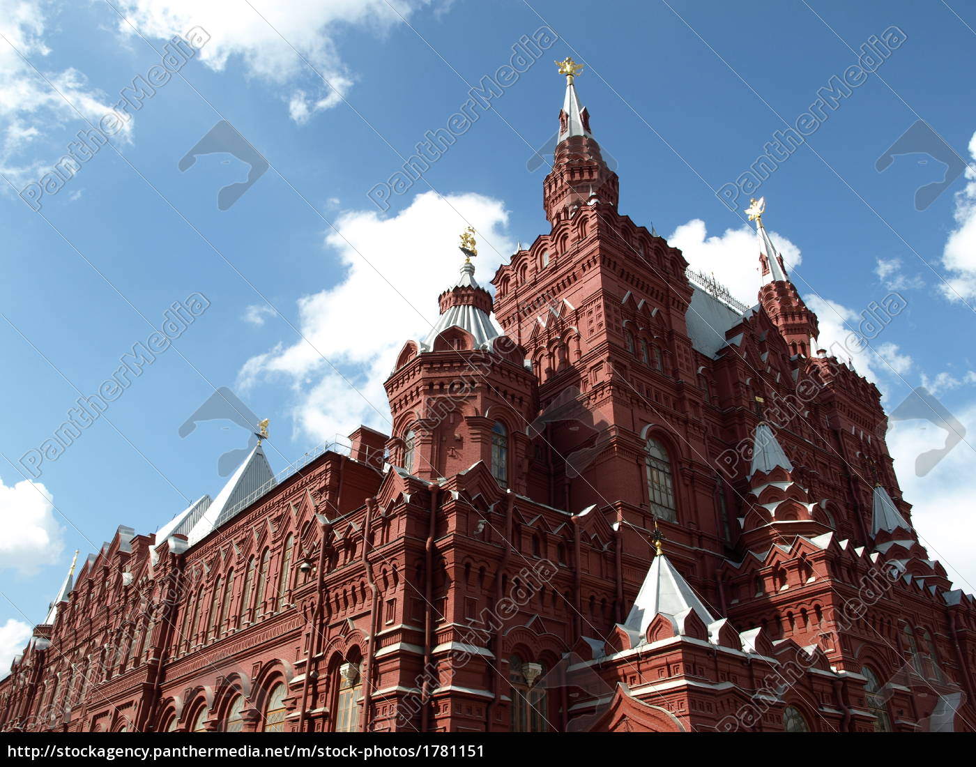 Staatliches Historisches Museum Moskau Stockfoto Bildagentur Panthermedia