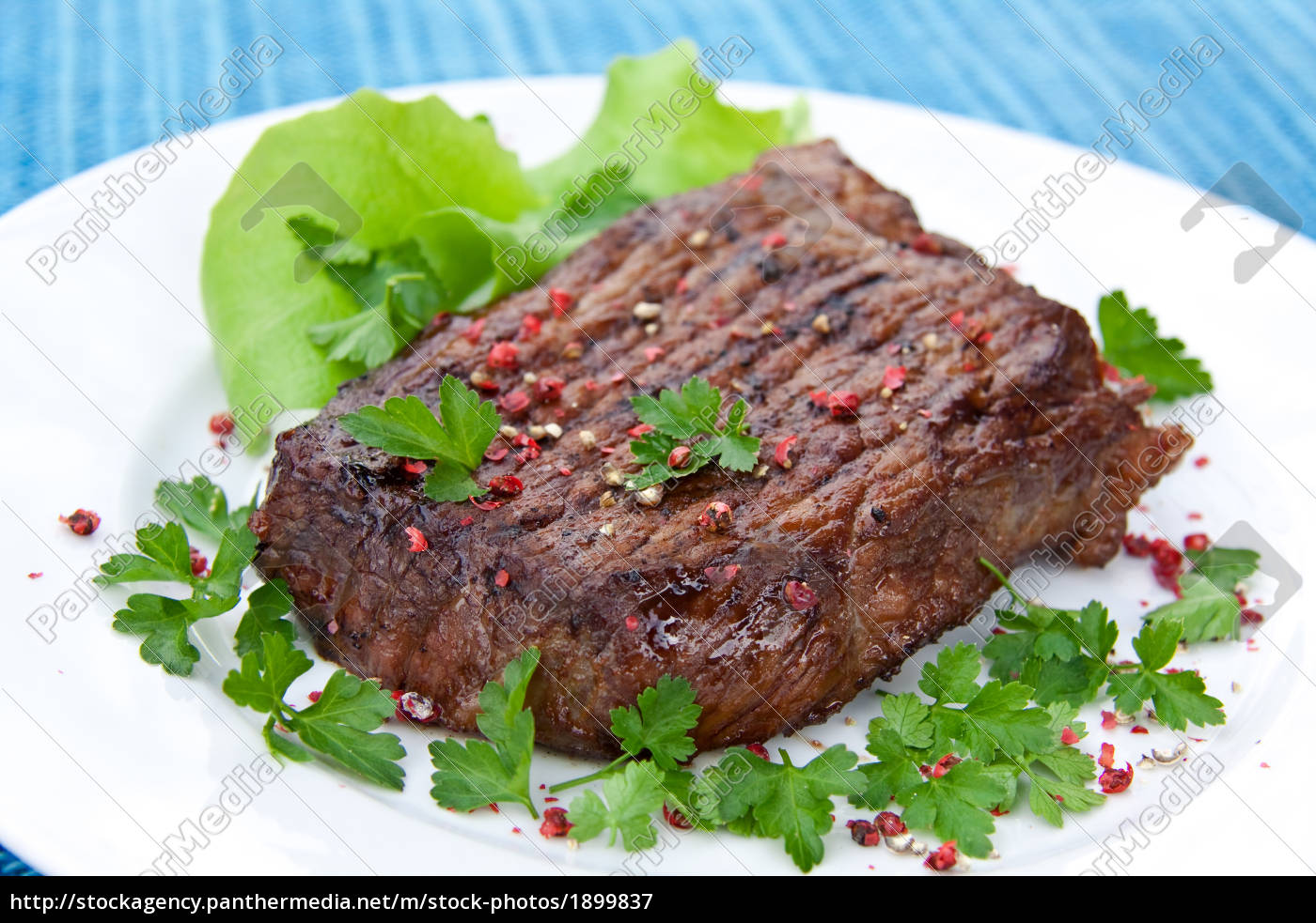 SteakRoastbeef Stockfoto 1899837 Bildagentur PantherMedia