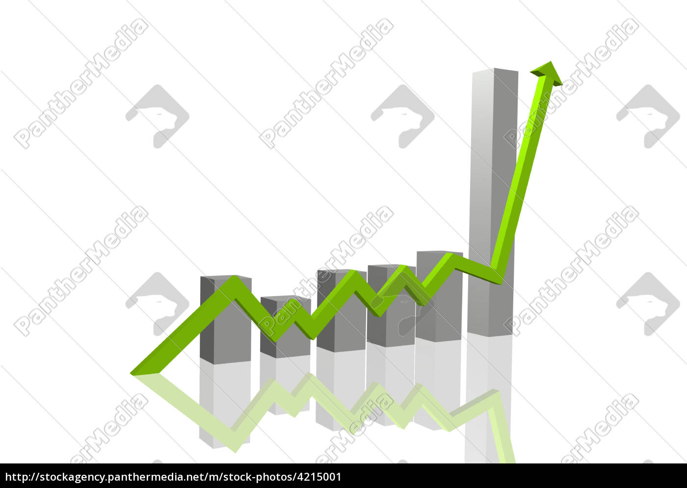 3d Diagramm Lizenzfreies Bild Bildagentur Panthermedia