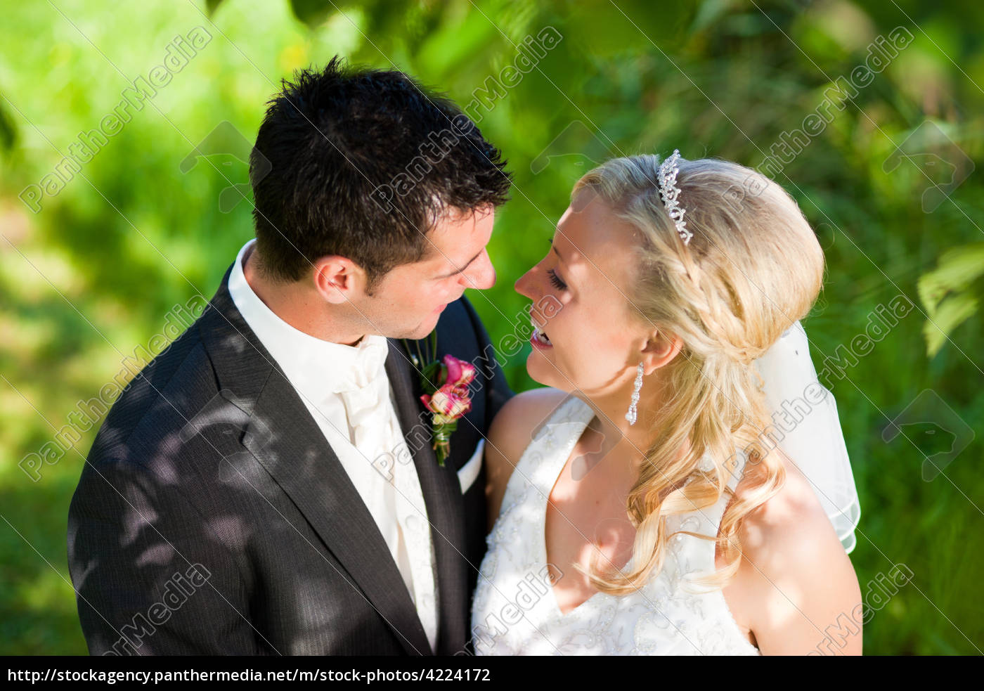 Hochzeitspaar Lizenzfreies Foto Bildagentur Panthermedia