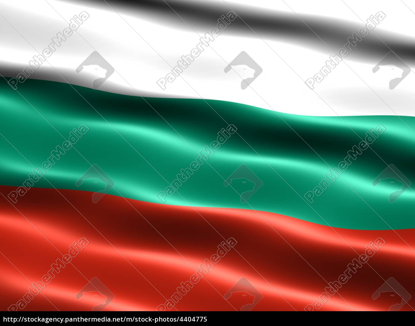Flagge Von Bulgarien Lizenzfreies Bild 4404775 Bildagentur Panthermedia
