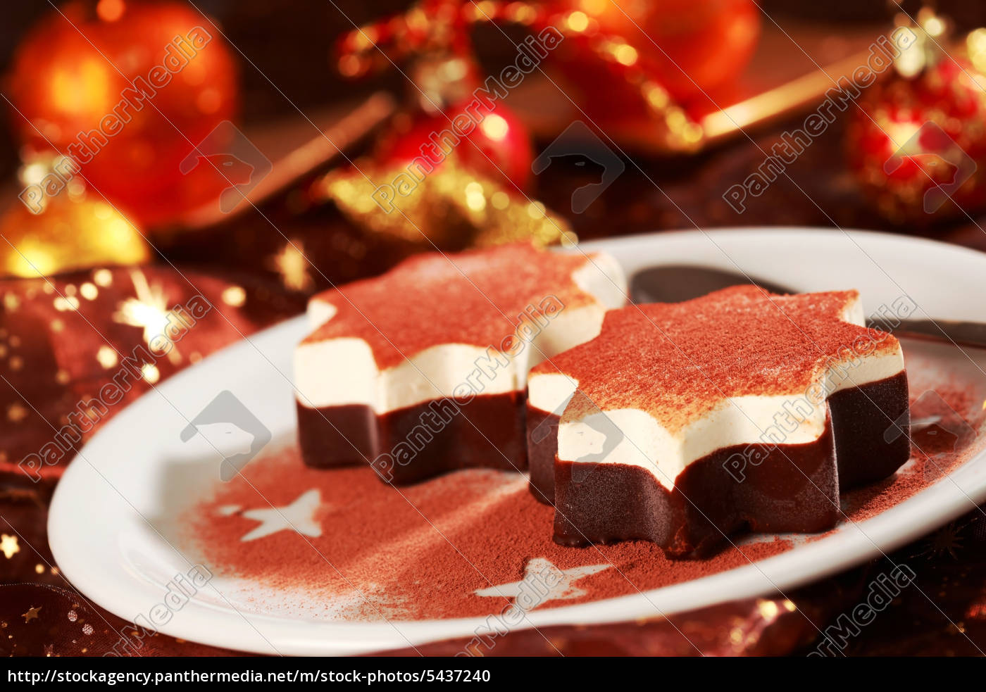 Dessert Zu Weihnachten Lizenzfreies Foto 5437240 Bildagentur Panthermedia