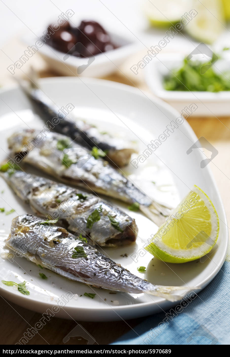 gegrillte sardinen - Lizenzfreies Bild - #5970689 | Bildagentur ...