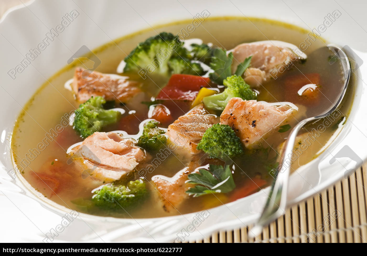 lachssuppe - Stockfoto - #6222777 | Bildagentur PantherMedia