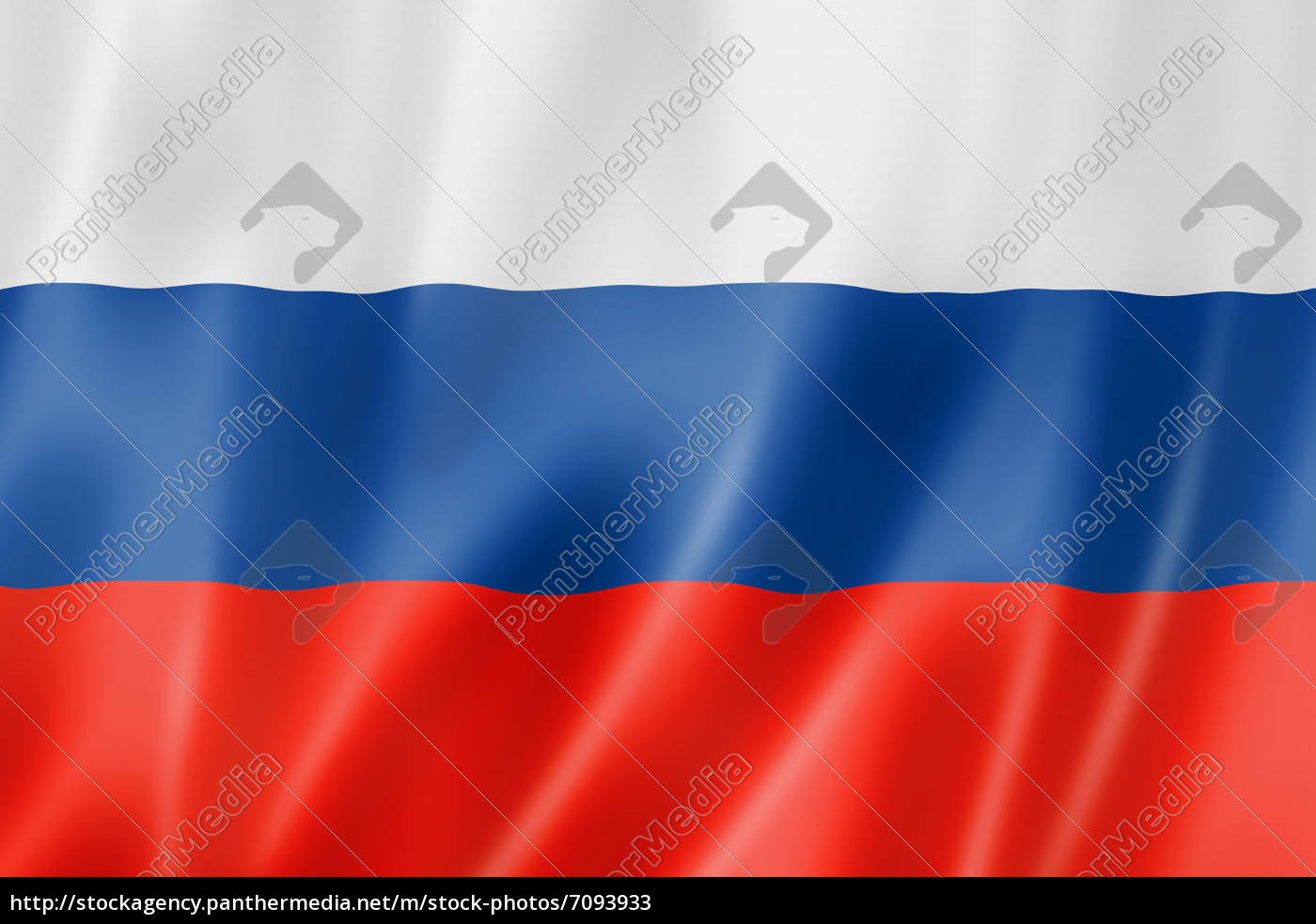 russische flagge - Lizenzfreies Bild #7093933