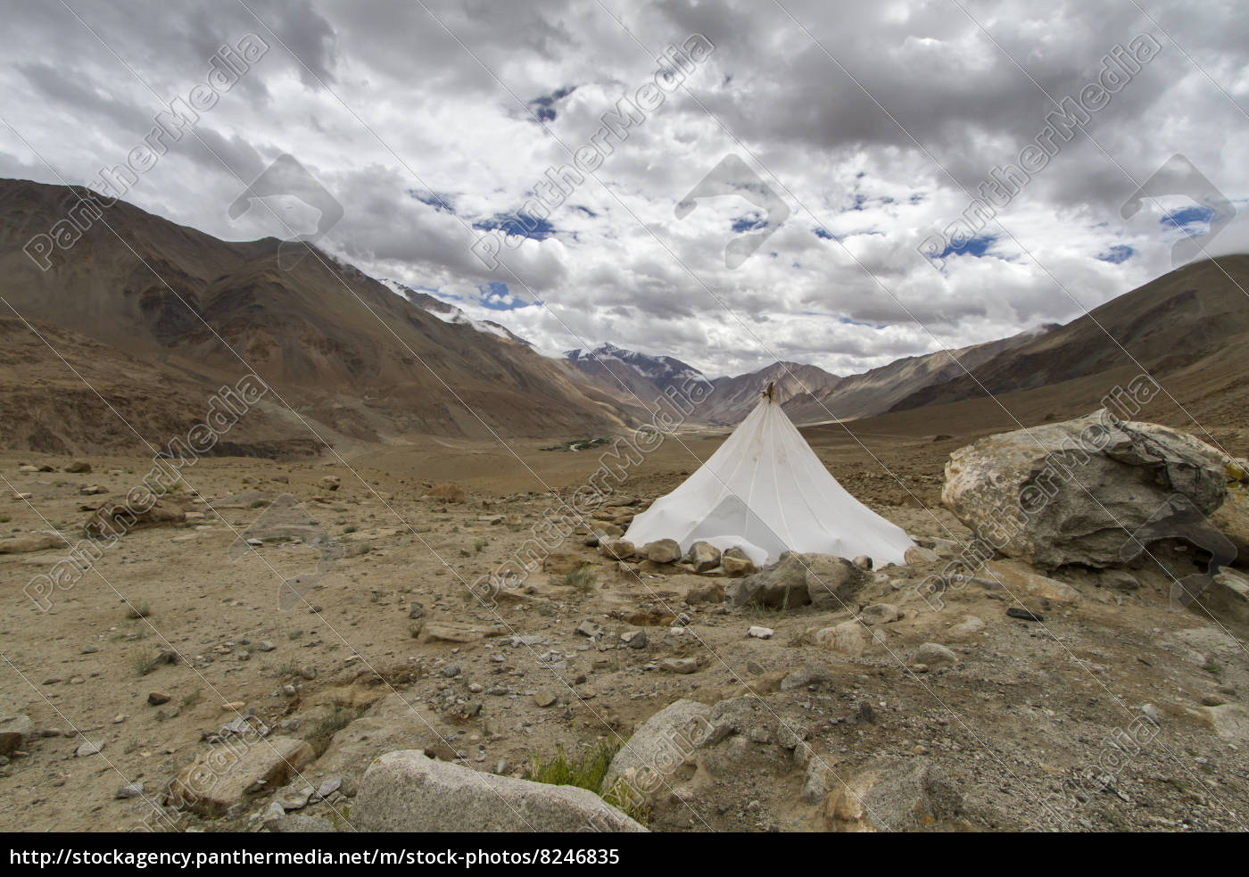 Landschaft In Ladakh Indien Stockfoto 465 Bildagentur Panthermedia