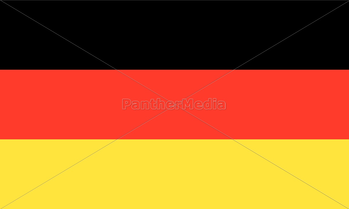 Deutschland Fahne Stock Photo Bildagentur Panthermedia