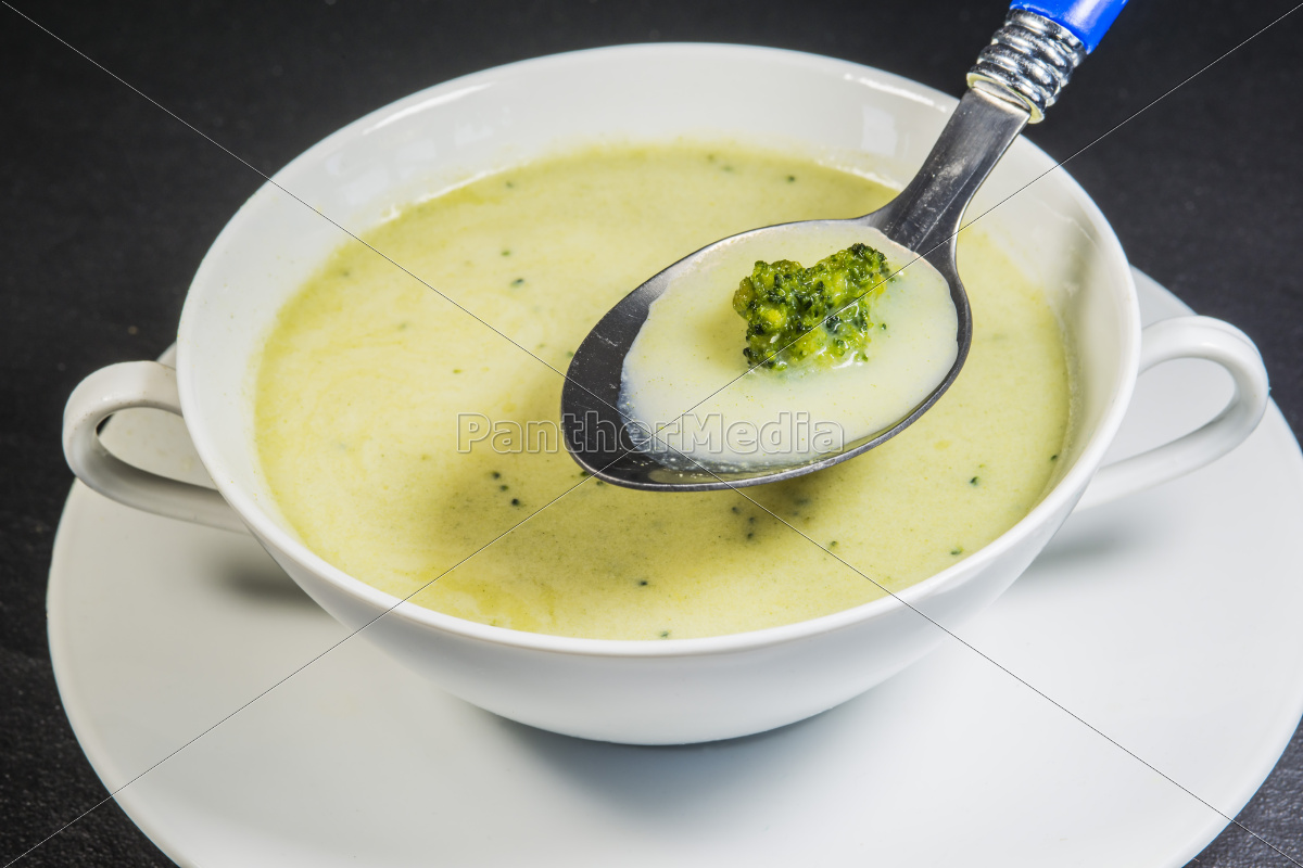 Broccoli-Creme-Suppe - Stockfoto - #10520829 | Bildagentur PantherMedia