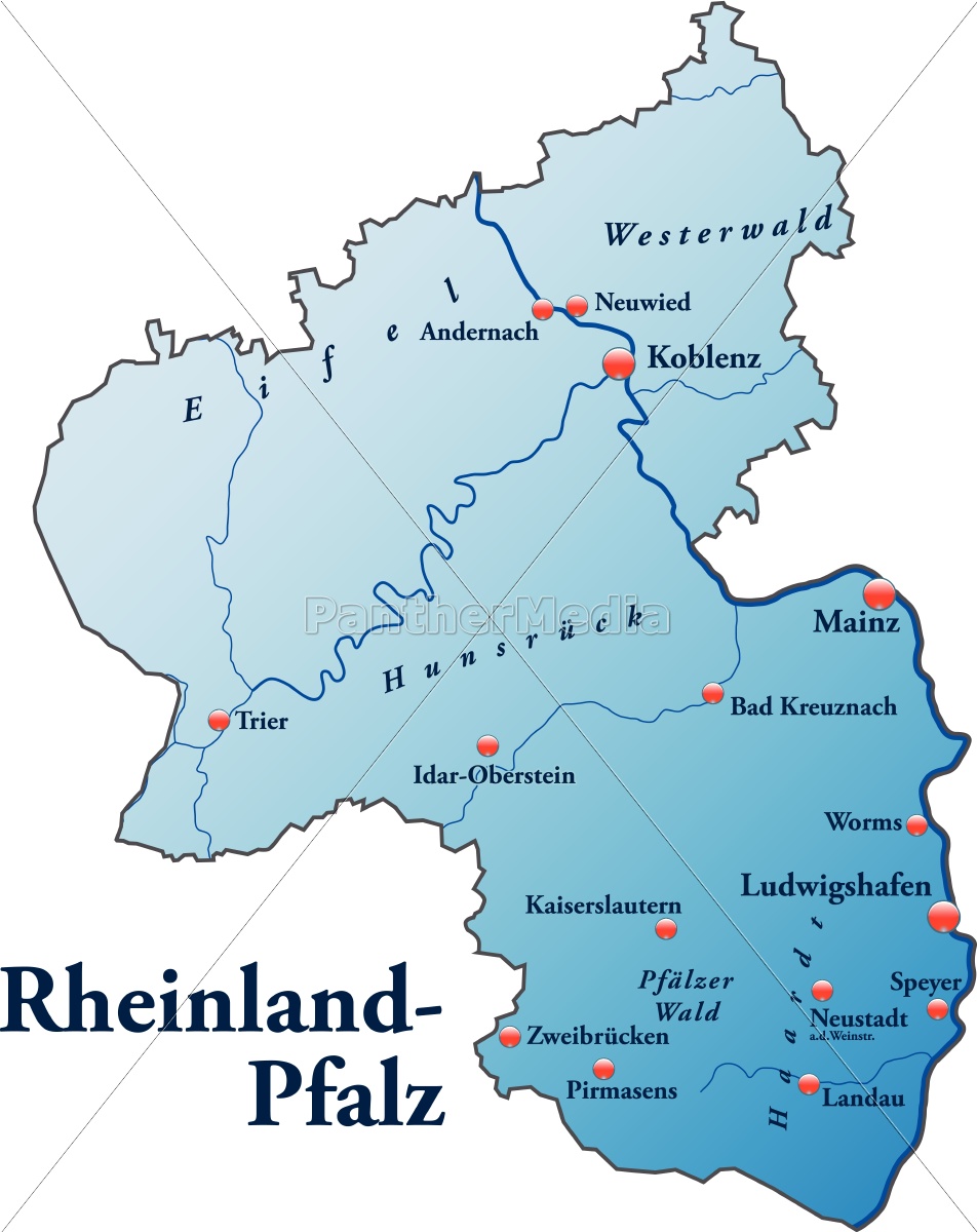 Rheinland pfalz карта