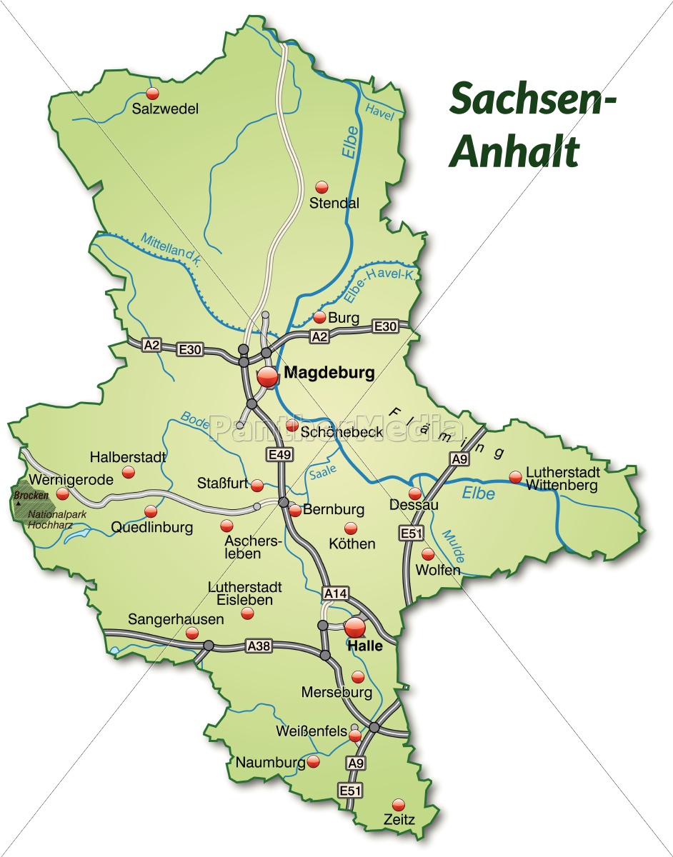 Sachsen Anhalt Karte - Zahnarztkosten In Sachsen Anhalt Regional Grosse